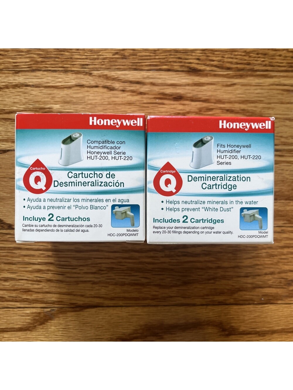 2 Boxes Honeywell Demineralization Cartridge Q  HDC-200PDQWMT New